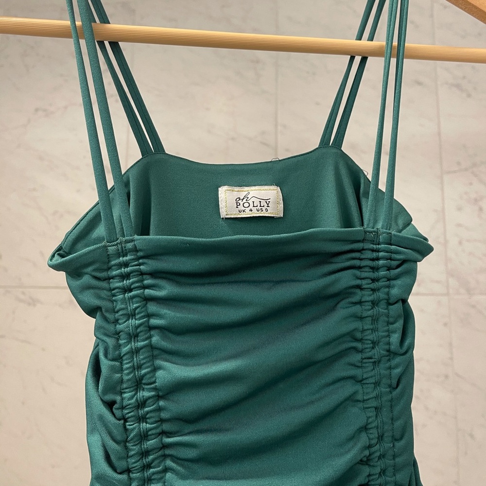 Oh Polly Mini Dress Green